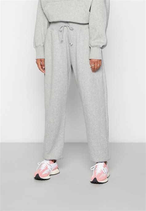 nike jogginghose mit reißverschluss heather grey damen|W PHNX FLC HR OS .